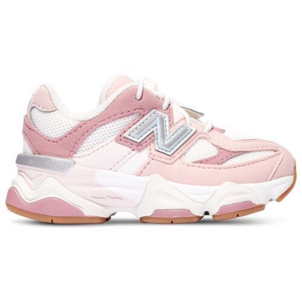 New Balance Kids Pink and White Chunky Sneaker